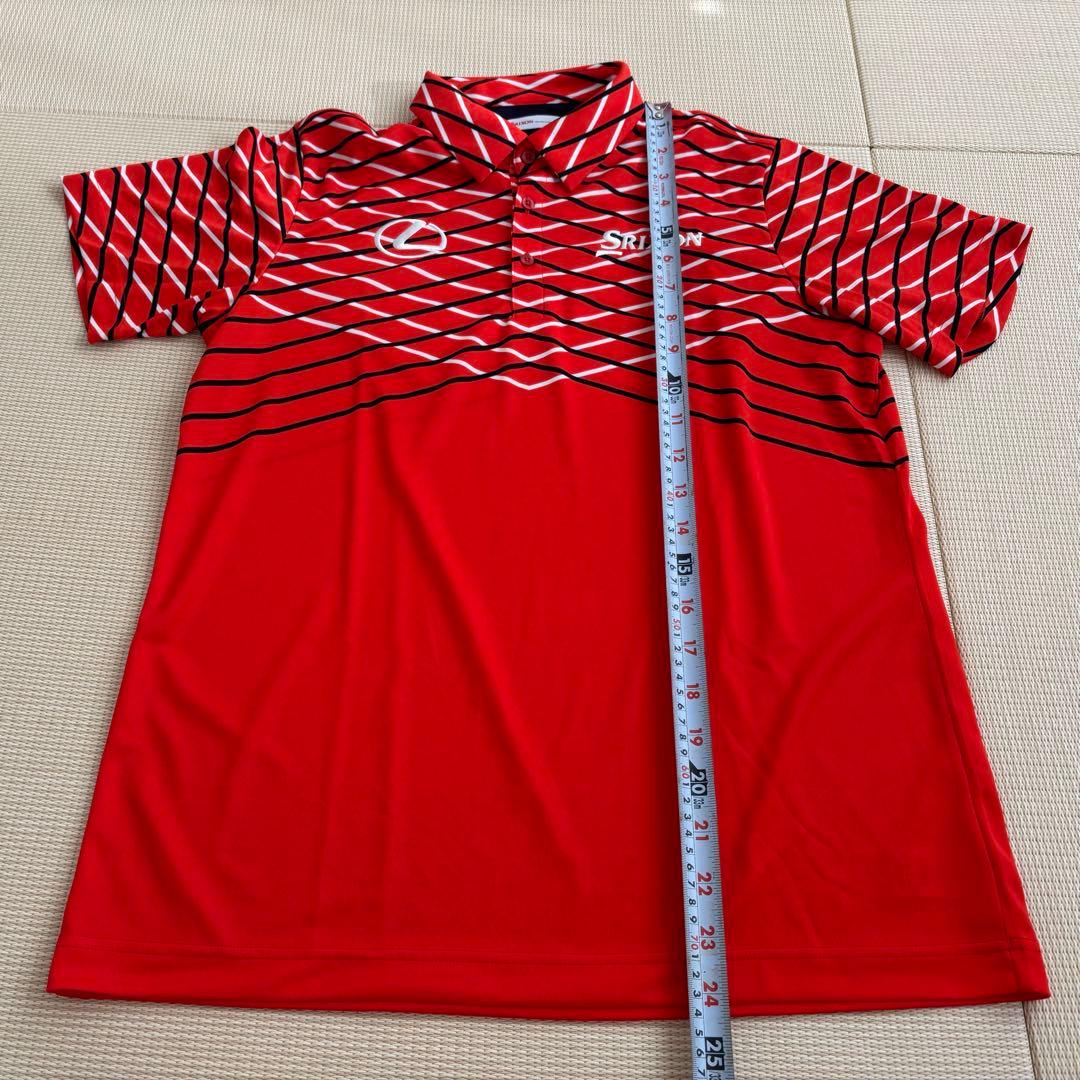 SRIXON×LEXUS スリクソン　レクサス　レッド　LLサイズ　ポロシャツ