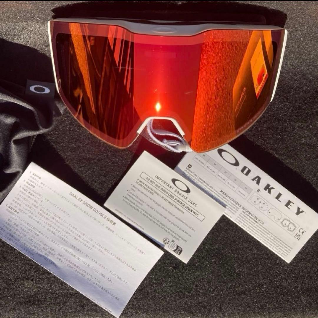 新品未使用　オークリーゴーグル　オークリースノーゴーグル　ゴーグル　雪用ゴーグル