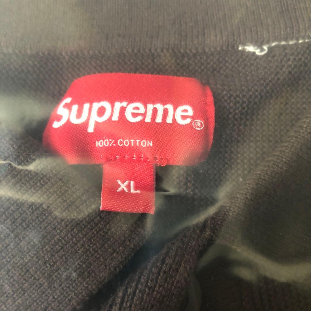 Supreme Stripe Button Up Polo XL 新品