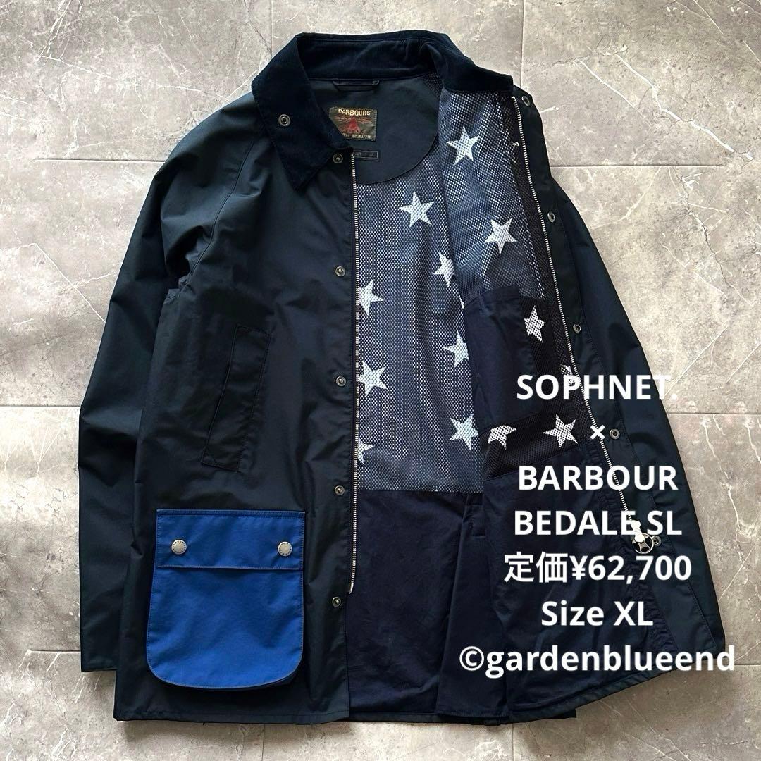 SOPHNET. × BARBOUR BEDALE SL ビデイル サイズXL