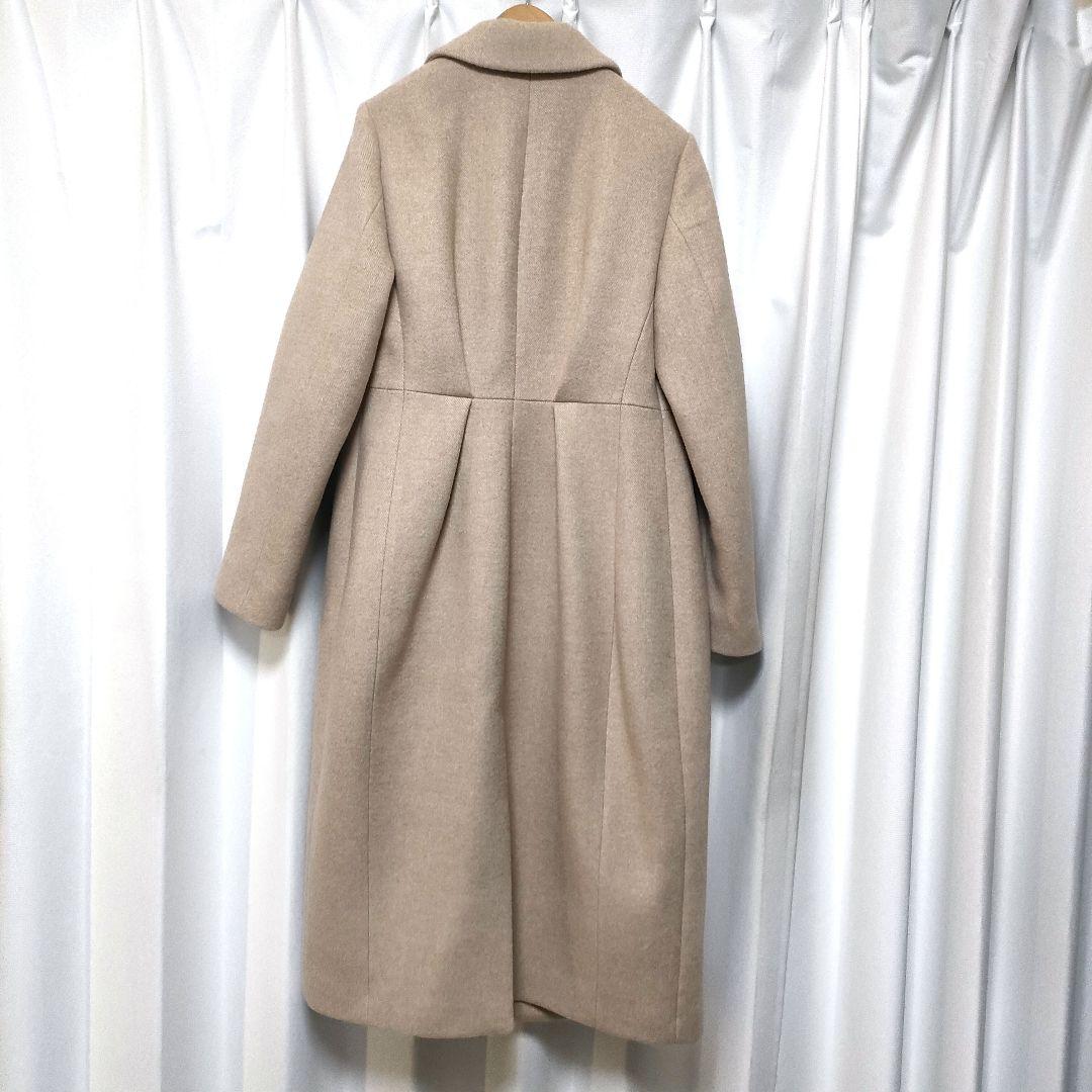 【美品】ESTNATION COLUMN コラム シェイプドダブルコート 36