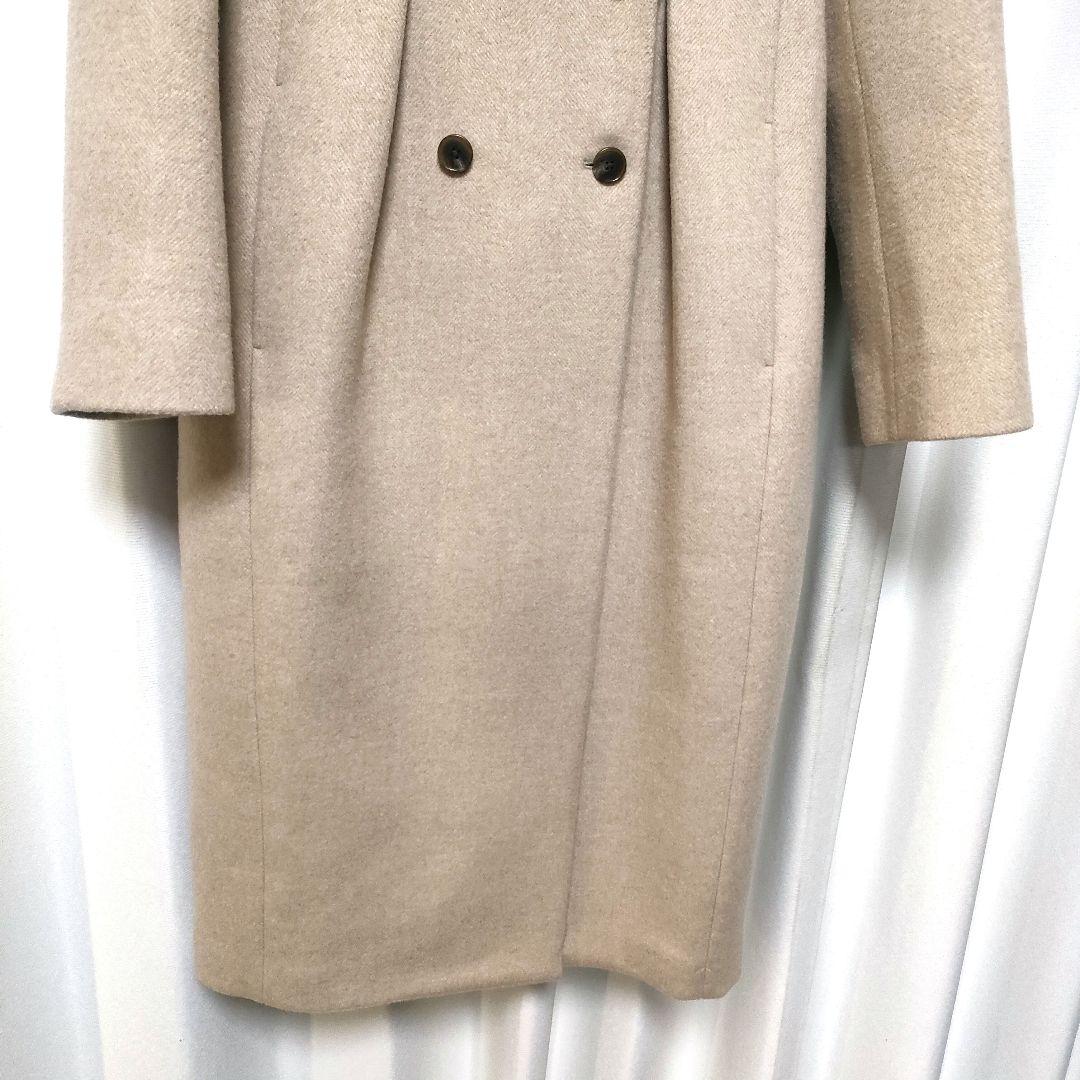 【美品】ESTNATION COLUMN コラム シェイプドダブルコート 36