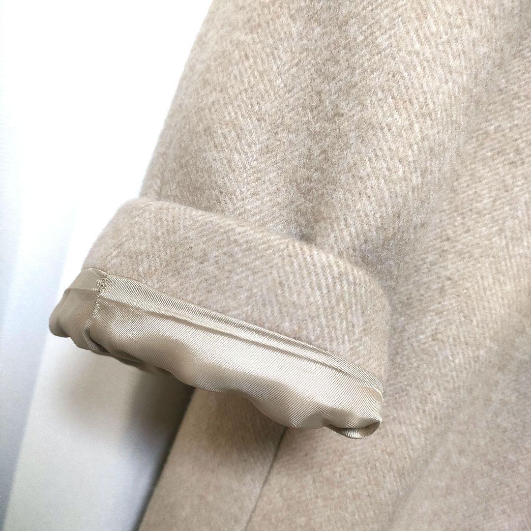 【美品】ESTNATION COLUMN コラム シェイプドダブルコート 36