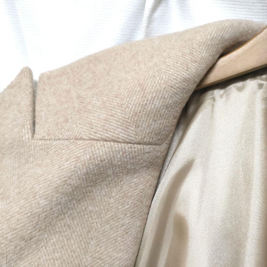 【美品】ESTNATION COLUMN コラム シェイプドダブルコート 36