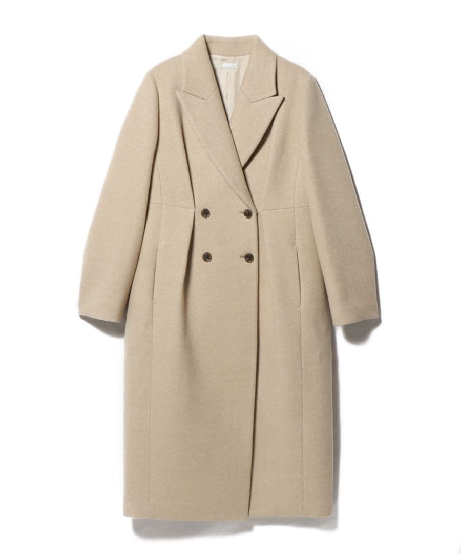 【美品】ESTNATION COLUMN コラム シェイプドダブルコート 36