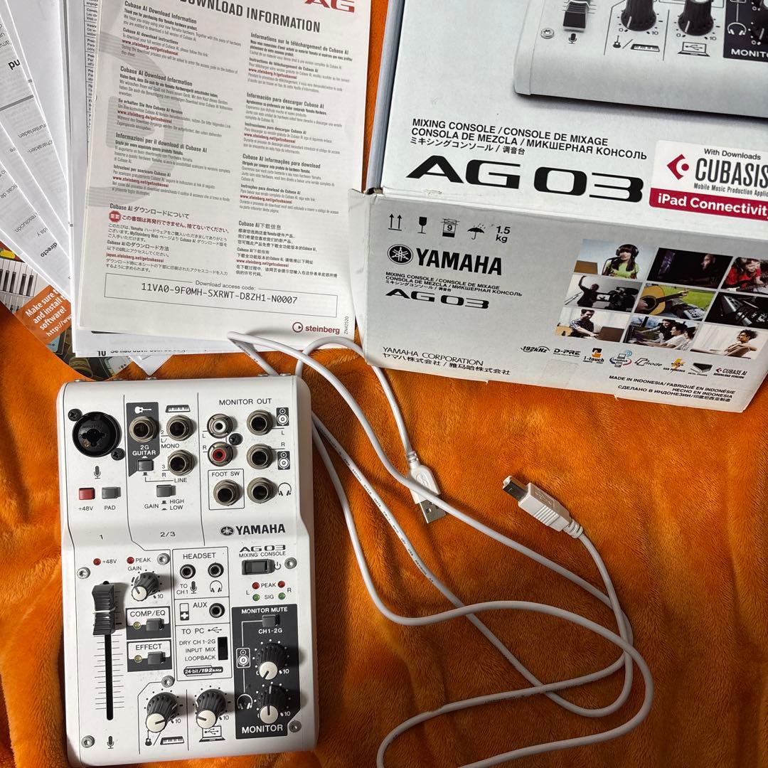 YAMAHA AG03 箱付き