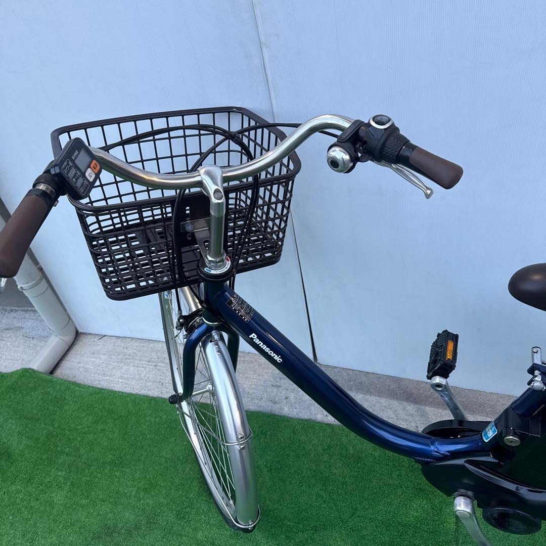 Panasonicパナソニック電動アシスト自転車26インチ 12Ah ブルー美品