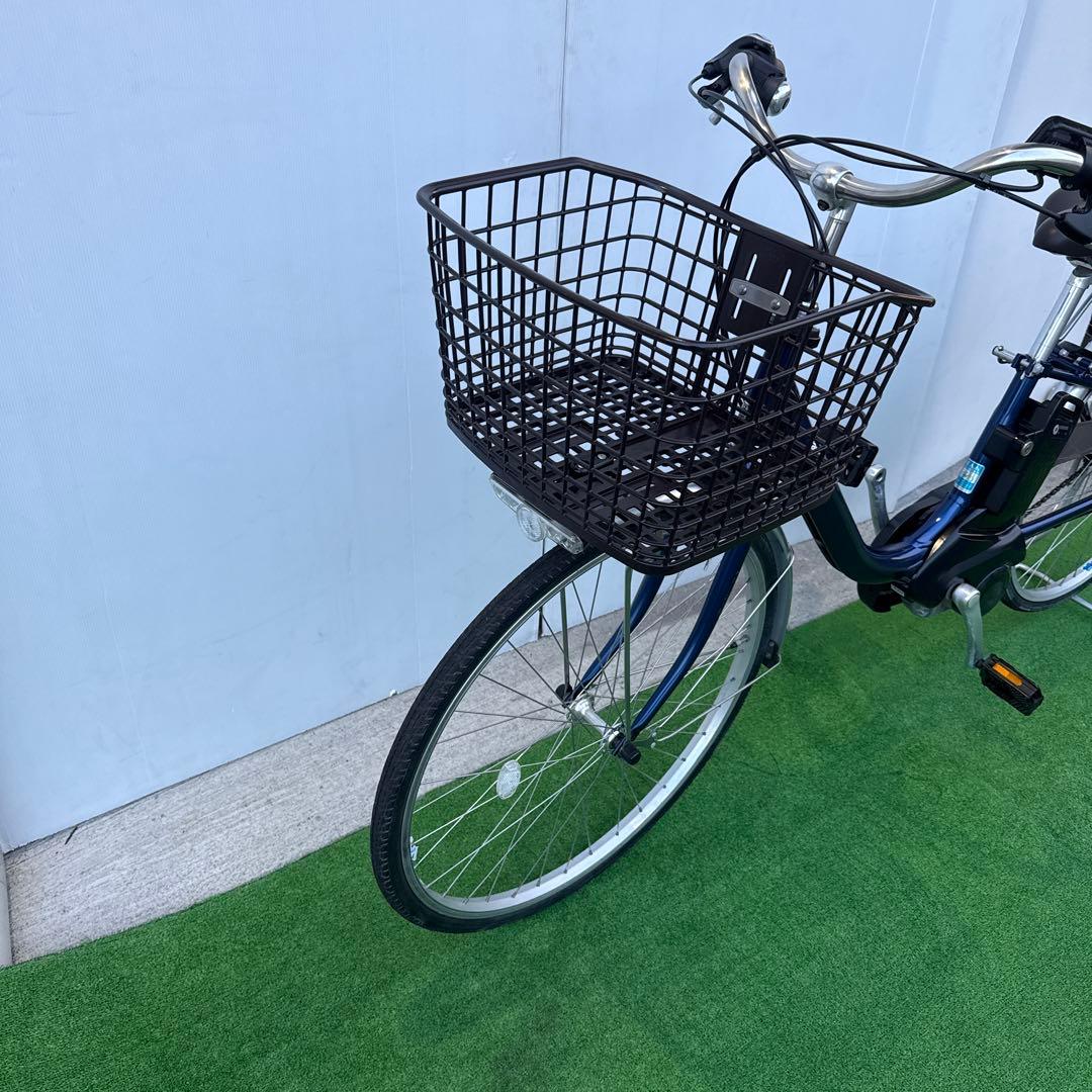 Panasonicパナソニック電動アシスト自転車26インチ 12Ah ブルー美品