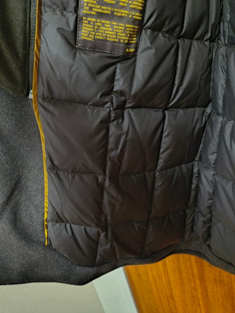 【早い者勝ち】MOORER ダークブラウン カシミヤ混ダウンコート