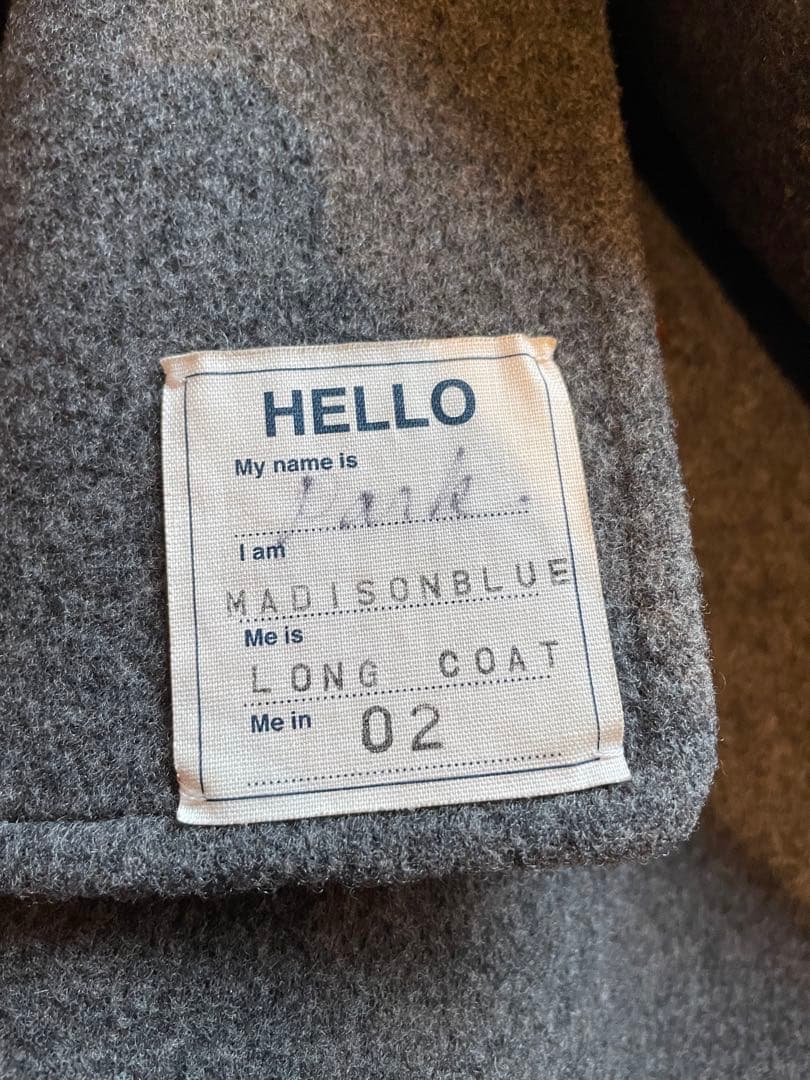 【MADISON BLUE】パール ボタン コート