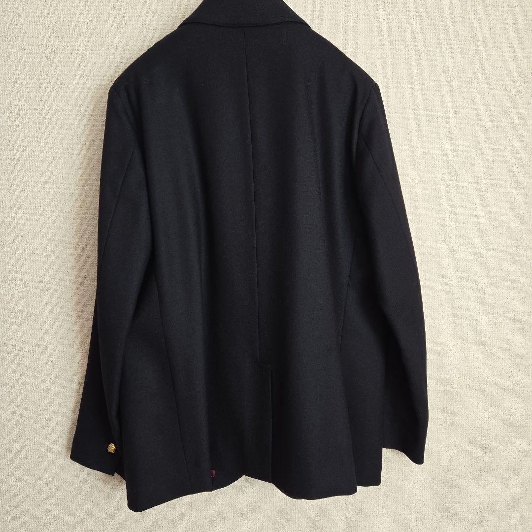 BEAMS BOY 3ボタン金釦ネイビーテーラードジャケット