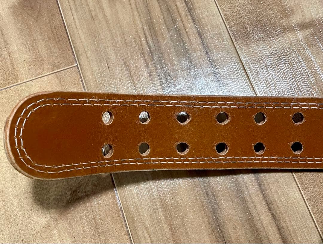 【状態良好】GOLD'S GYM プロレザー パワーベルト S