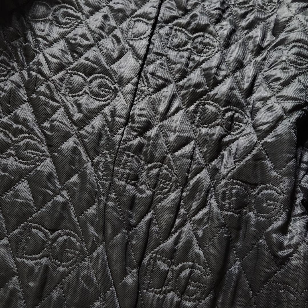 極美品✨ドルチェ&ガッバーナ ピーコート カシミヤ レザー DGエンボス