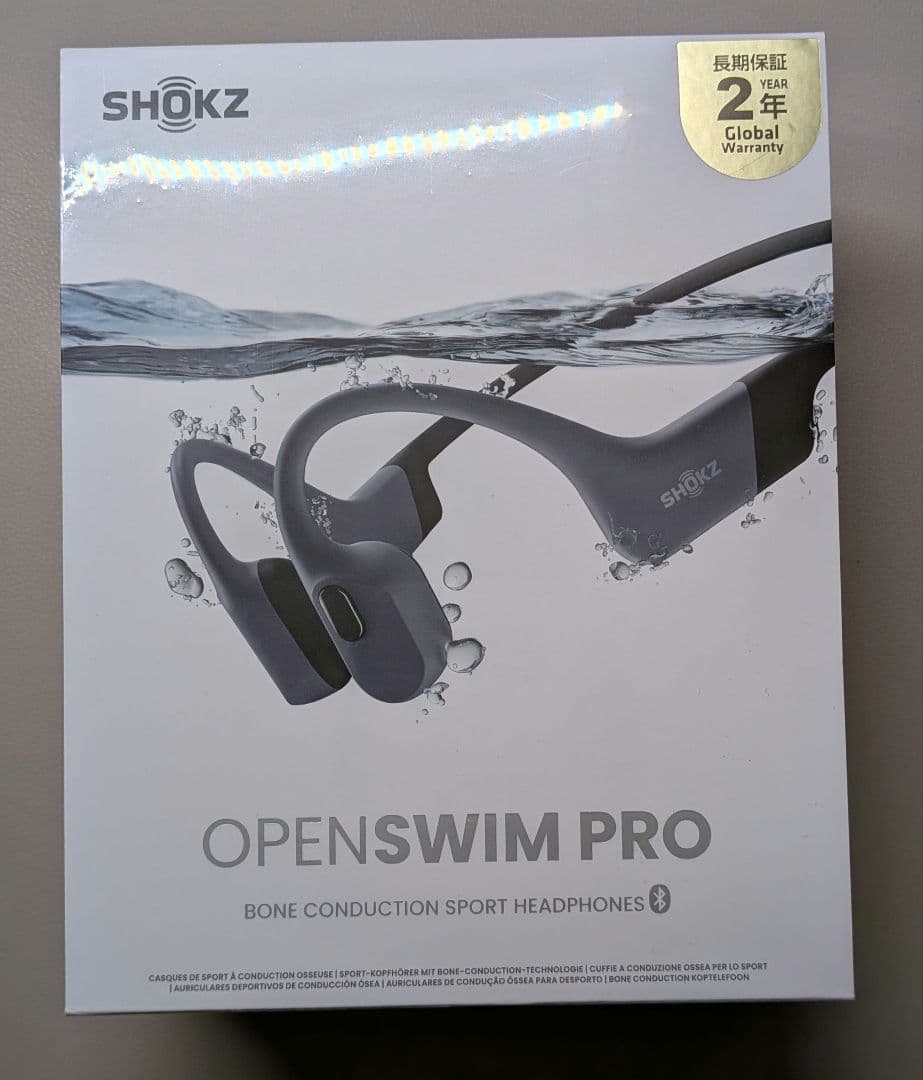 SHOKZ OPEN SWIM PRO グレー