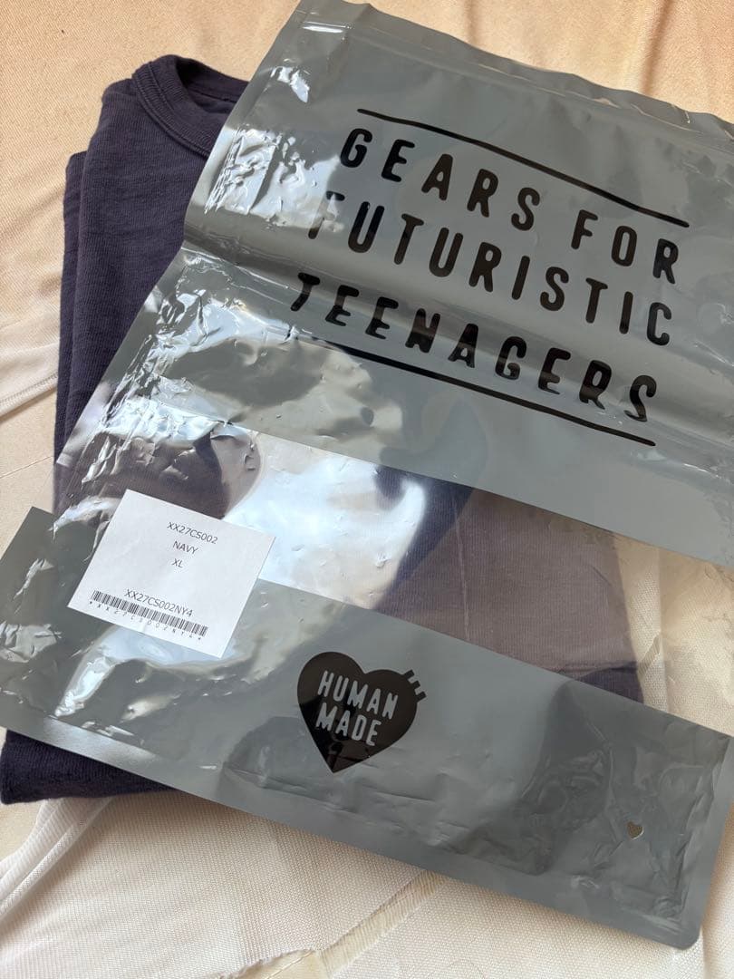 Human Made ヒューマンメイド ネイビー Tシャツ