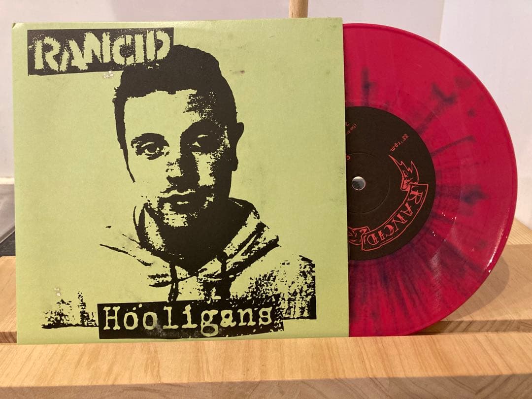 Rancid Hooligans 赤色スプラッター 12インチシングル