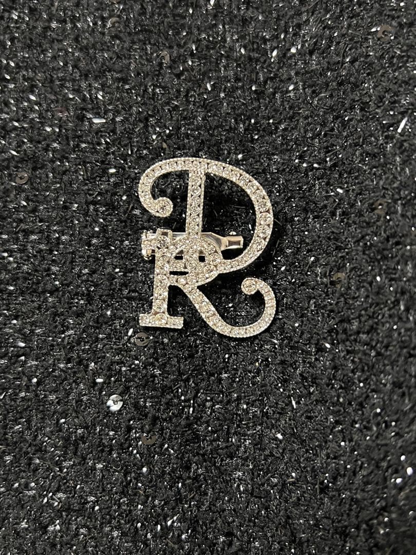 ダーリッチ スパンコールツイードジャケット BLK 新品未使用