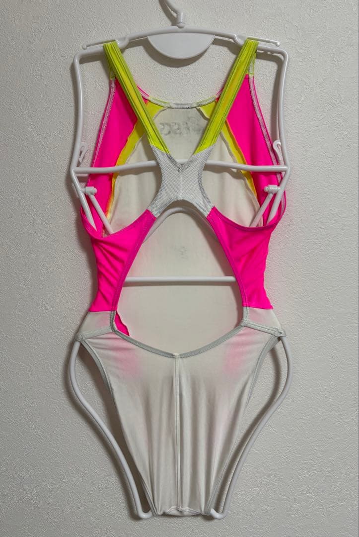 ASICS 白×蛍光ピンク ハイドロCD