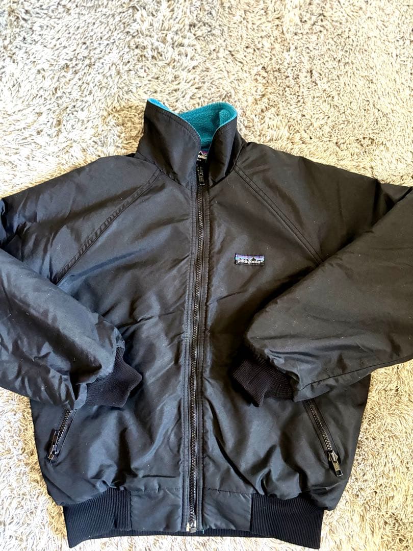 パタゴニア★シェルドチンチラジャケットUSA製　極美品　7/8 三角タグ　S
