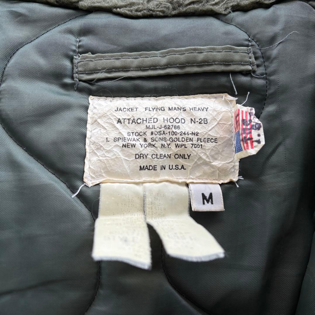 【12/25まで限定値引】SPIEWAK N-2B フライトジャケット M