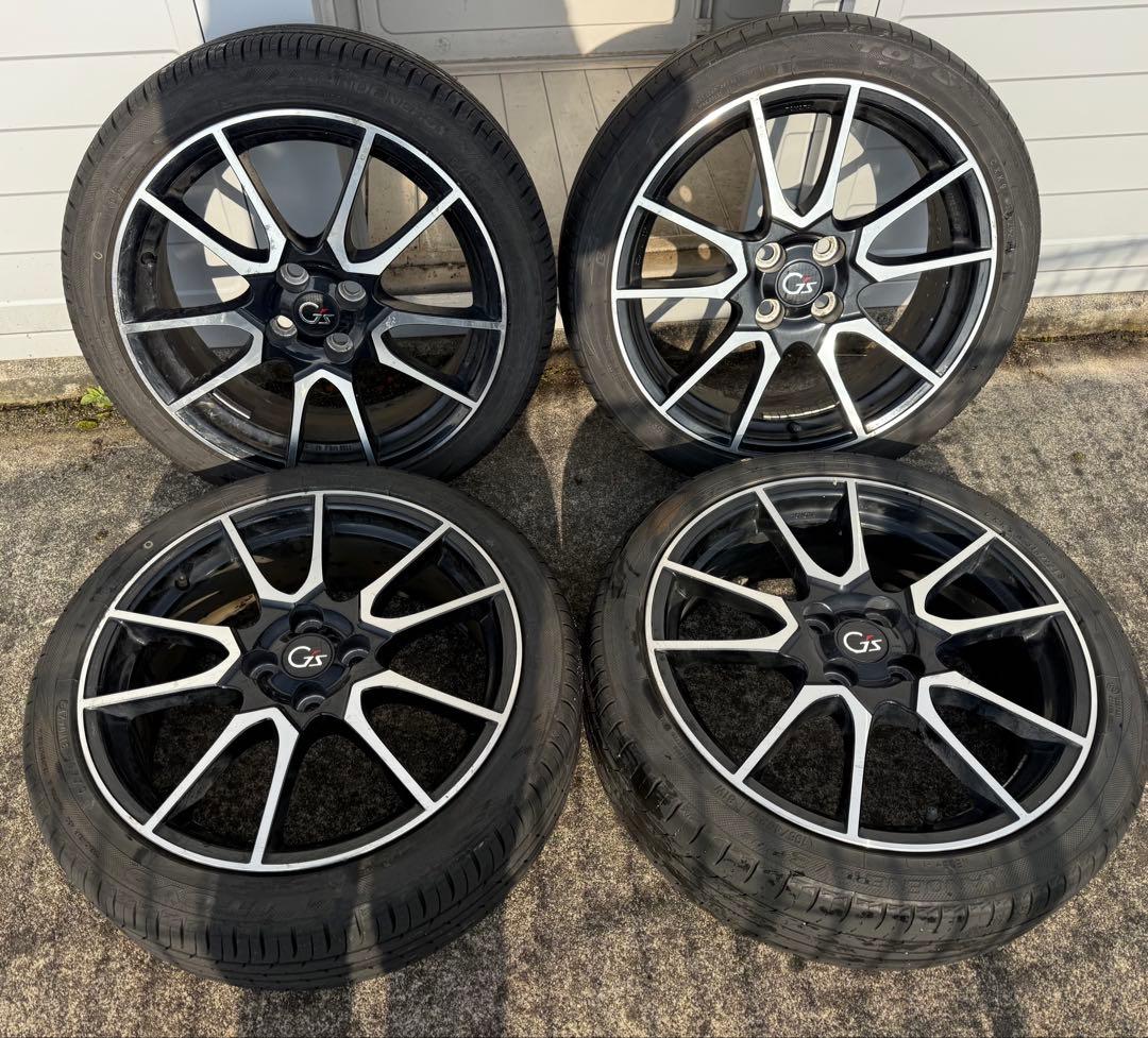 [2/4] アクアGS純正R17 + 195/45R17