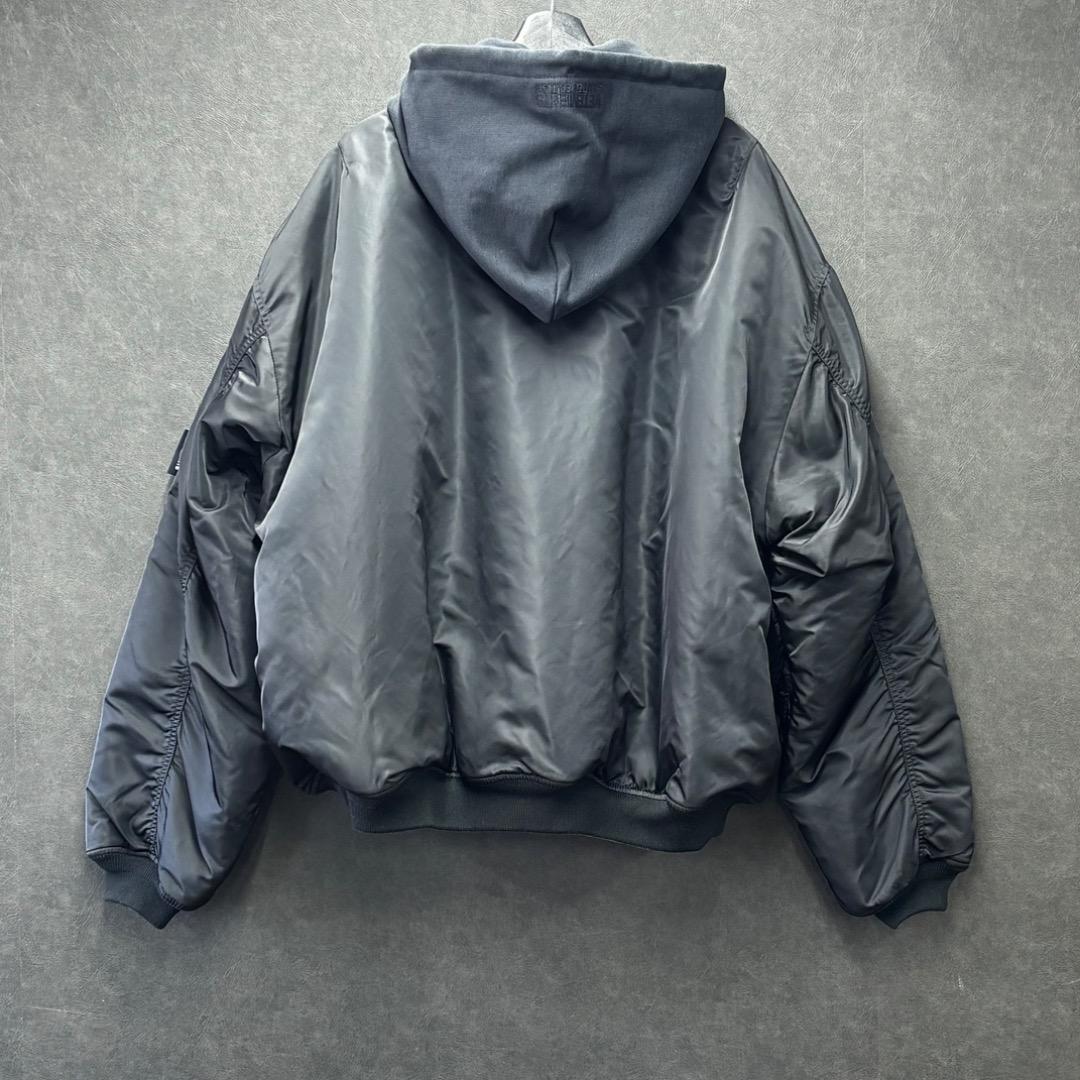 VETEMENTS Alpha Fitted リバーシブル ボンバージャケット