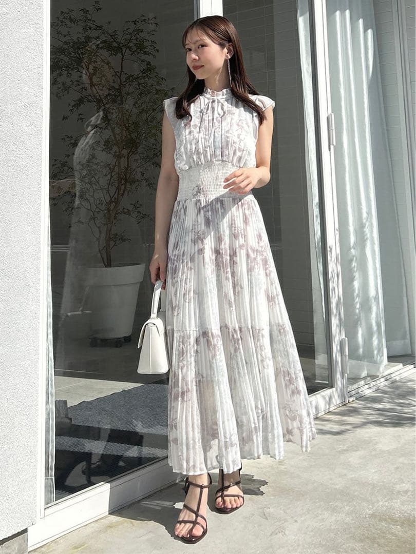 SNIDEL Sustainable20周年プリントワンピース