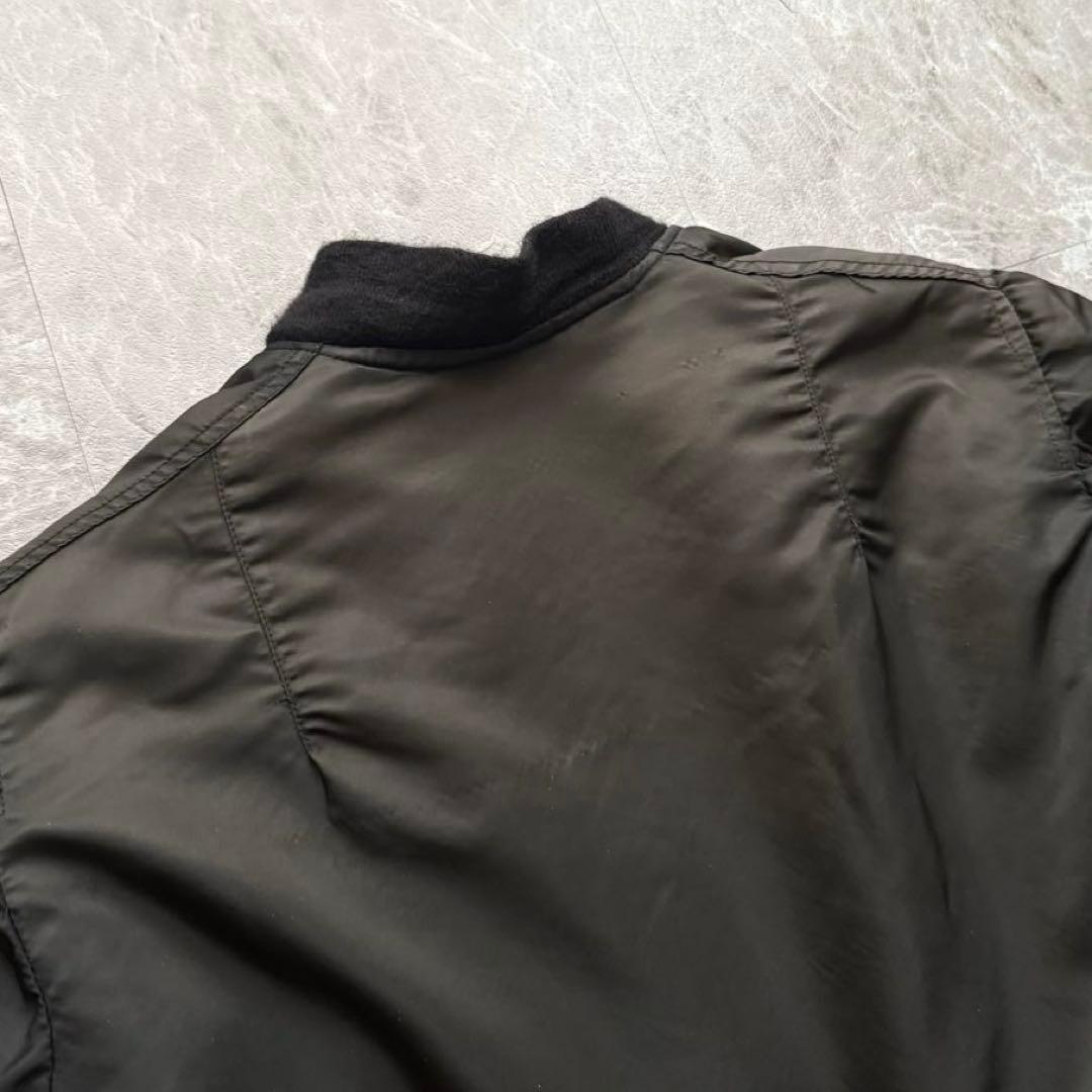 USA製　MA-1 ボンバージャケット　短丈　リバーシブル　ヴィンテージ