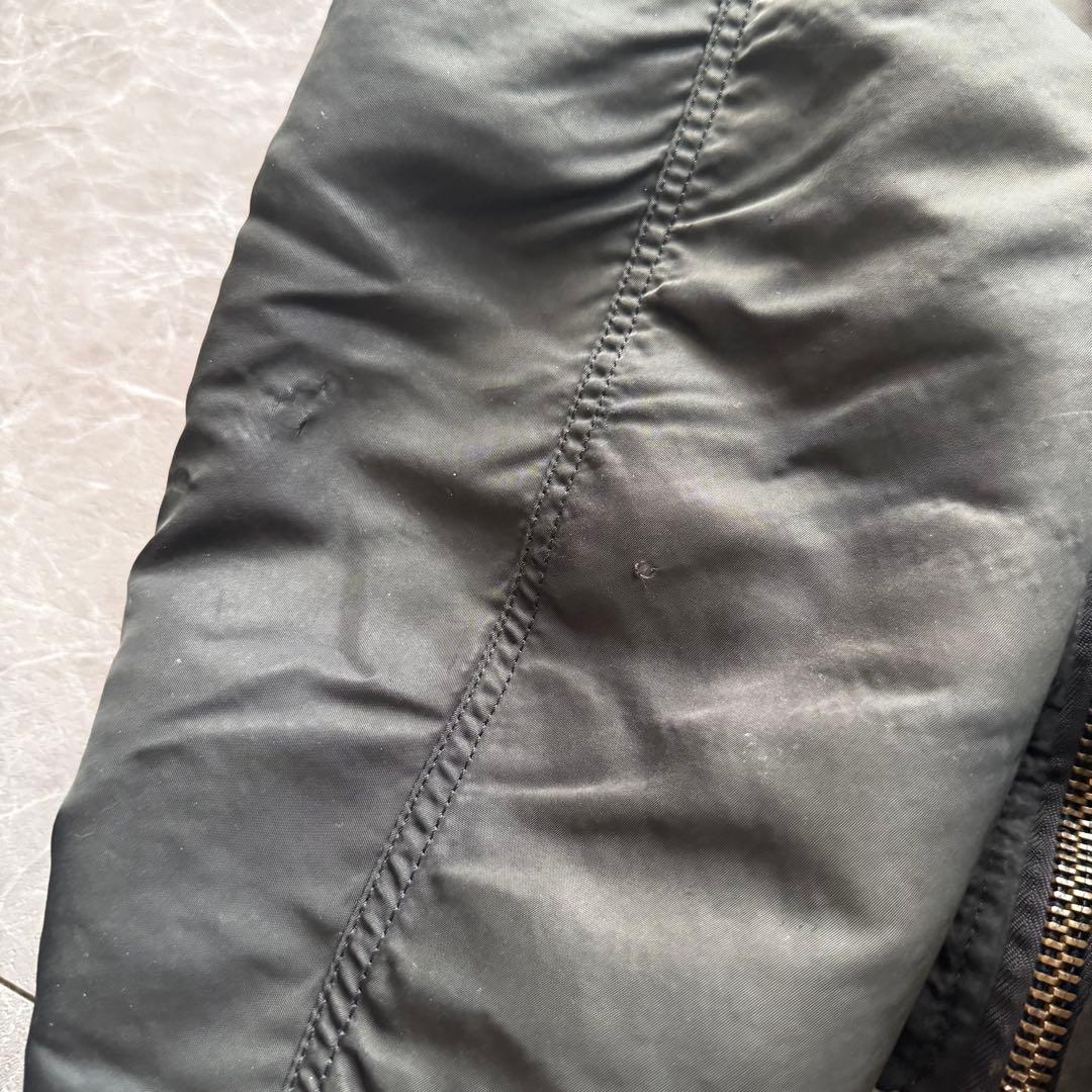 USA製　MA-1 ボンバージャケット　短丈　リバーシブル　ヴィンテージ