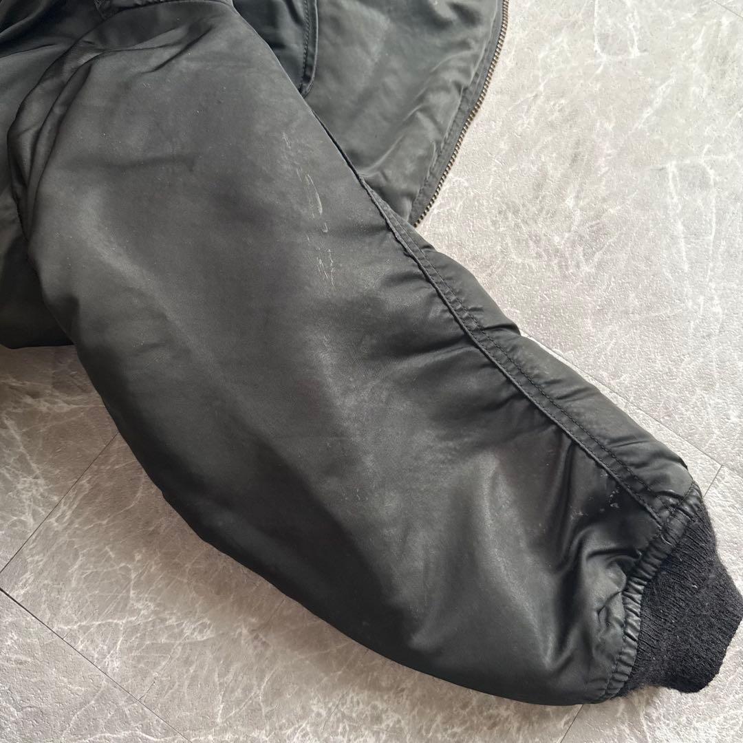 USA製　MA-1 ボンバージャケット　短丈　リバーシブル　ヴィンテージ