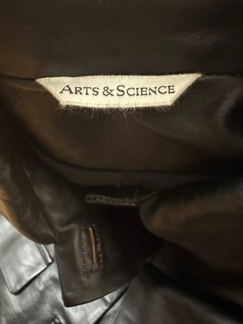 ゆゆ様　アーツ&サイエンス　レザー(ホーススキンジャケットSIZE1