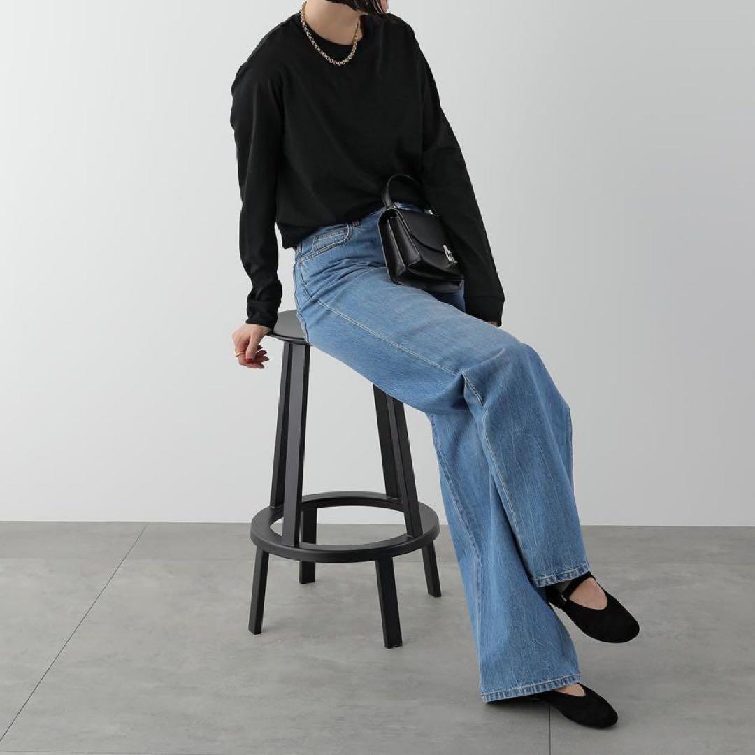 新品未使用 THE ROW Boheme MJ スエード ブラック 39