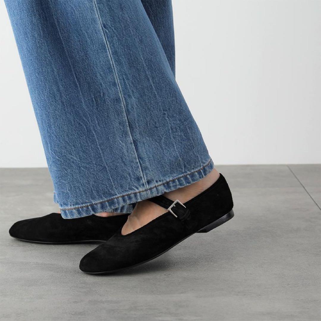 新品未使用 THE ROW Boheme MJ スエード ブラック 39