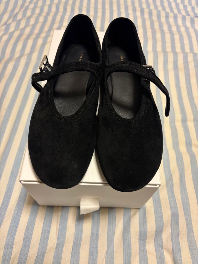 新品未使用 THE ROW Boheme MJ スエード ブラック 39