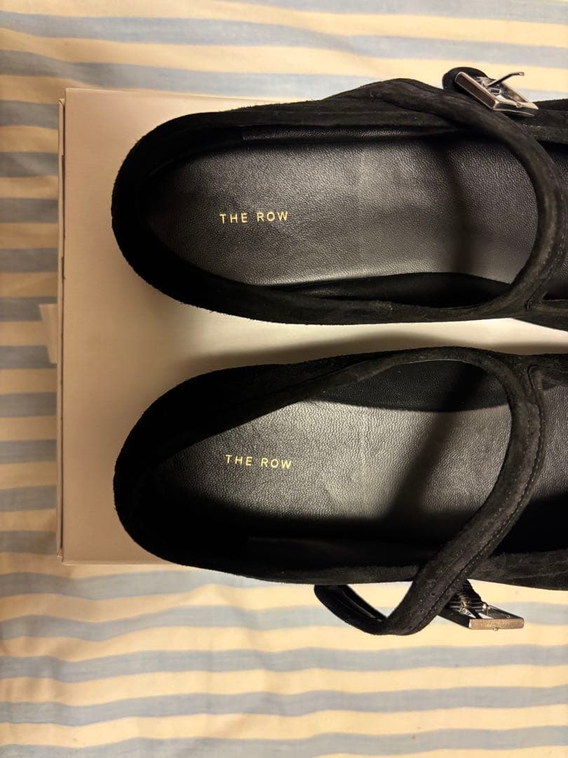 新品未使用 THE ROW Boheme MJ スエード ブラック 39