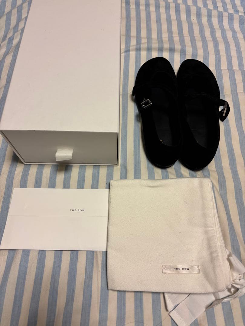 新品未使用 THE ROW Boheme MJ スエード ブラック 39