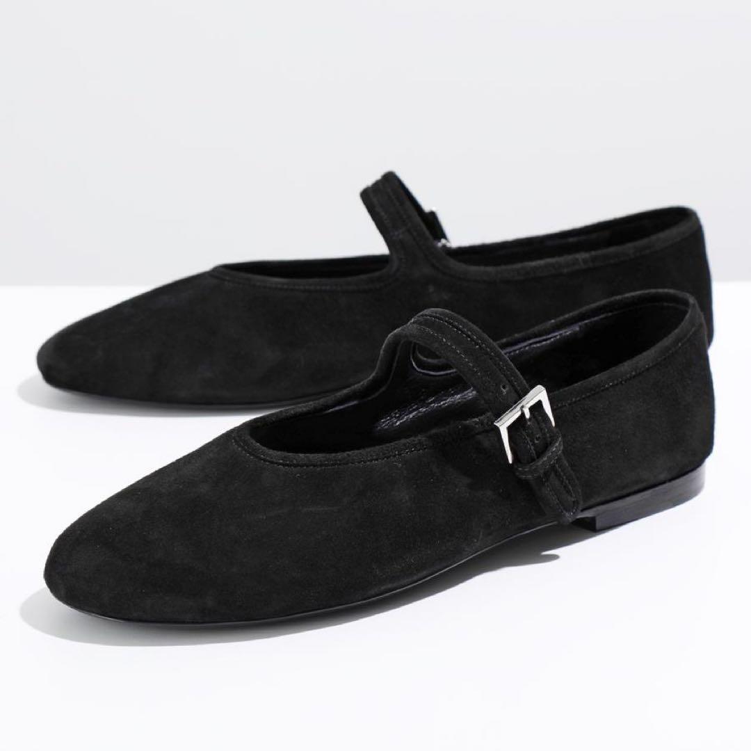 新品未使用 THE ROW Boheme MJ スエード ブラック 39