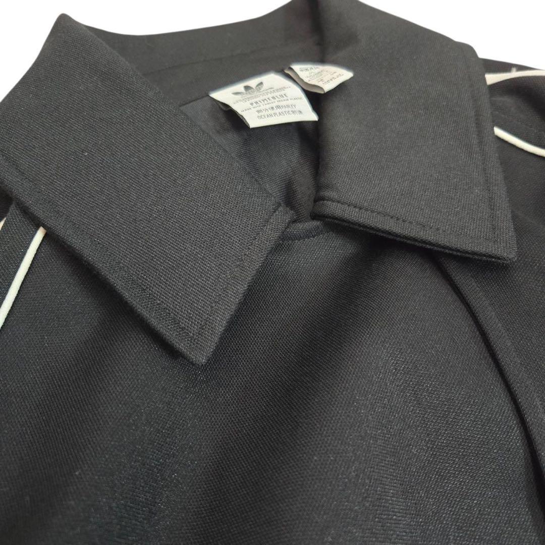 希少adidas PRIMEBLUE トレンチコート 3ストライプ トレフォイル