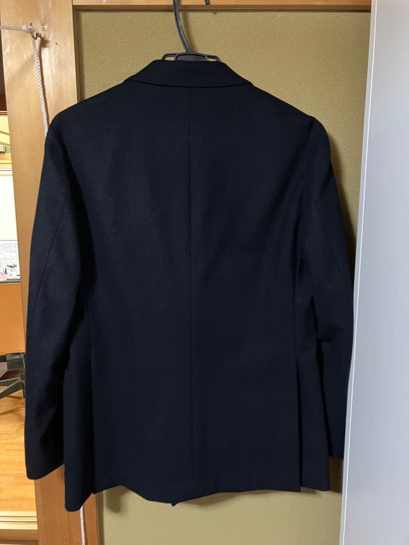 試着のみGOOVIフランネルウール　ダブルジャケット　サイズ1