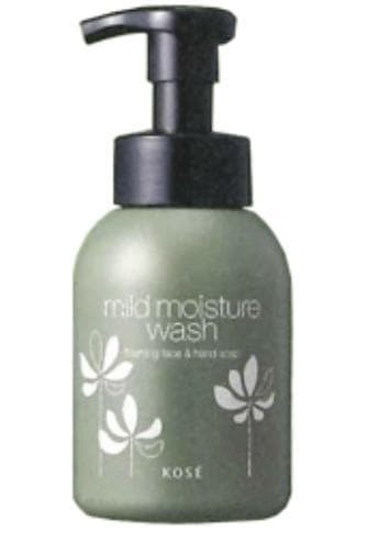 KOSEマイルド モイスチュアウォッシュ6個+専用ボトル6個