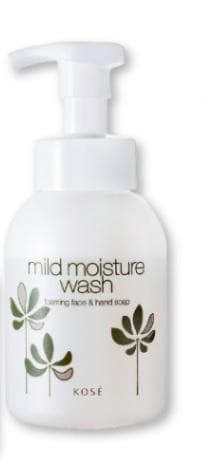 KOSEマイルド モイスチュアウォッシュ6個+専用ボトル6個