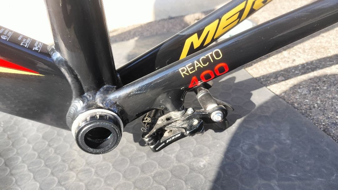 【値下げ】【送料込】MERIDA REACTO 400 フレームセット 52