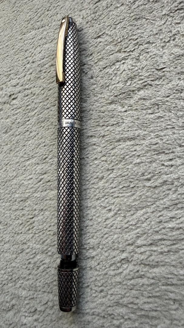 シェーファー万年筆　インペリアル　スターリングシルバー【タッチダウン式】