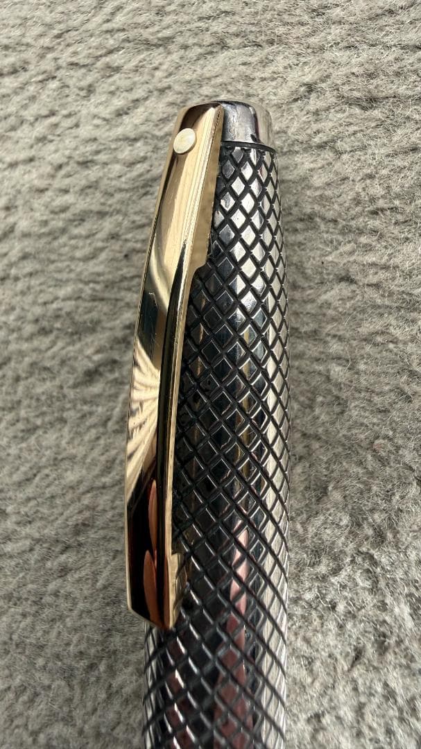 シェーファー万年筆　インペリアル　スターリングシルバー【タッチダウン式】