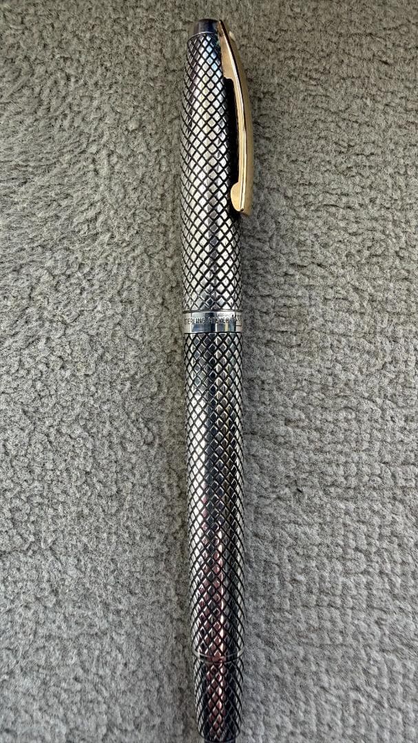 シェーファー万年筆　インペリアル　スターリングシルバー【タッチダウン式】