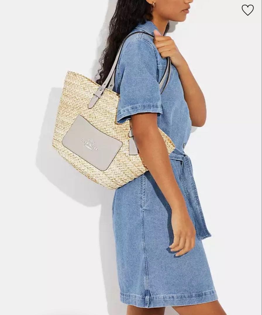 美品＊COACHカゴバッグ ラージトート