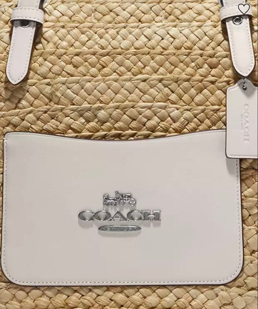 美品＊COACHカゴバッグ ラージトート