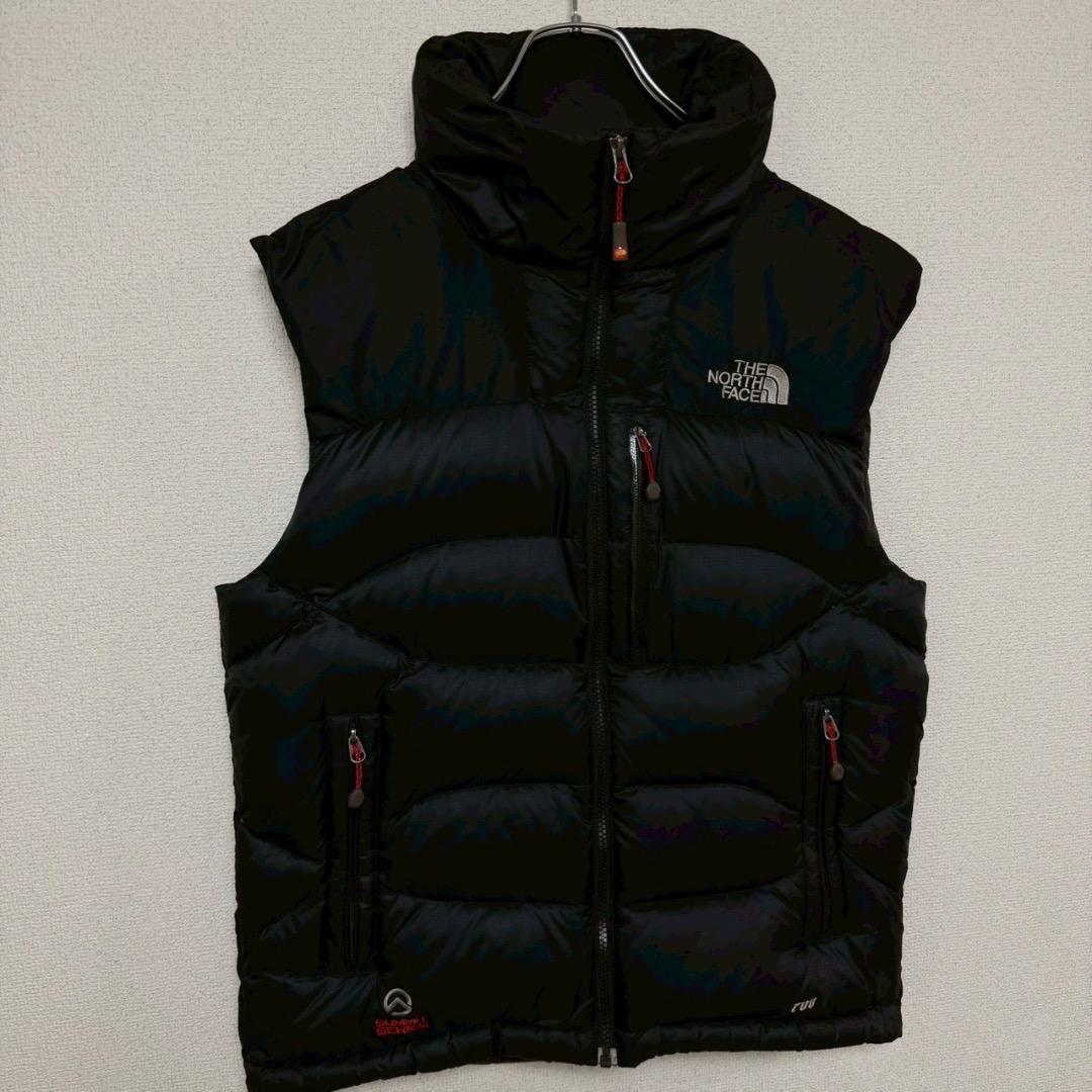 ノースフェイス サミットシリーズ ダウンベスト 海外限定 ブラック メンズ M