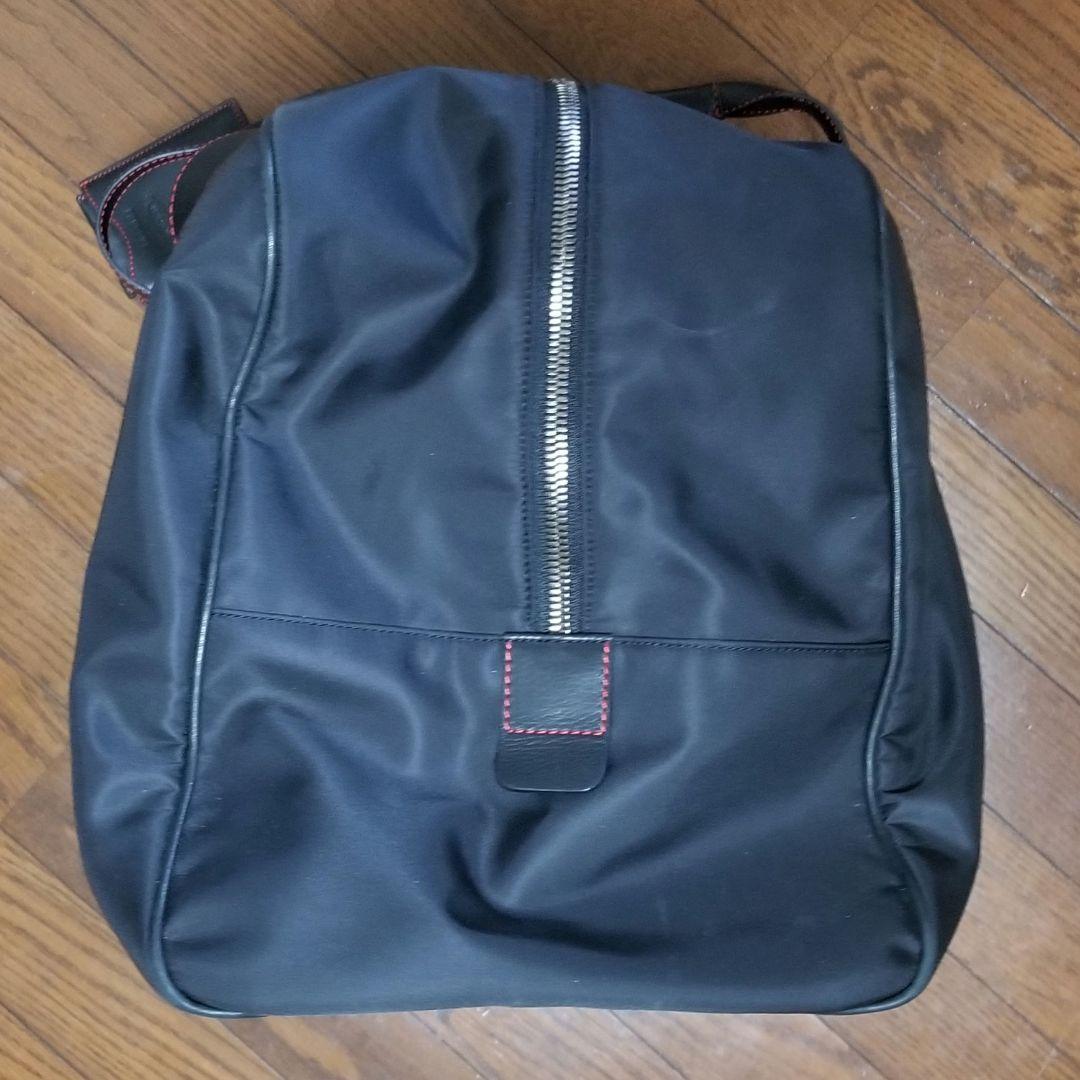 TOD'S×Ferrari　トラベルバッグ　スポーツバッグ　ブラック