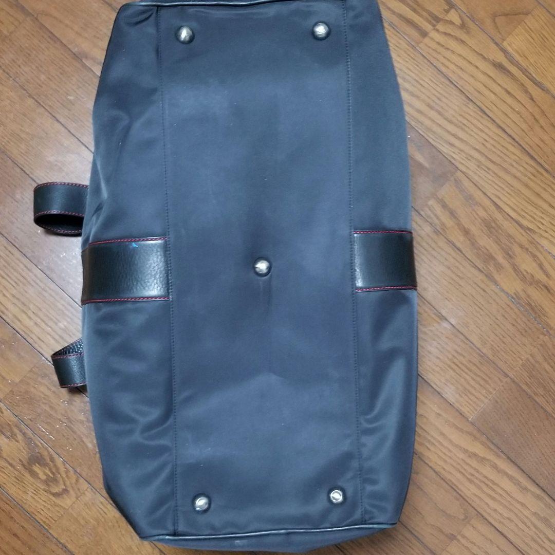 TOD'S×Ferrari　トラベルバッグ　スポーツバッグ　ブラック